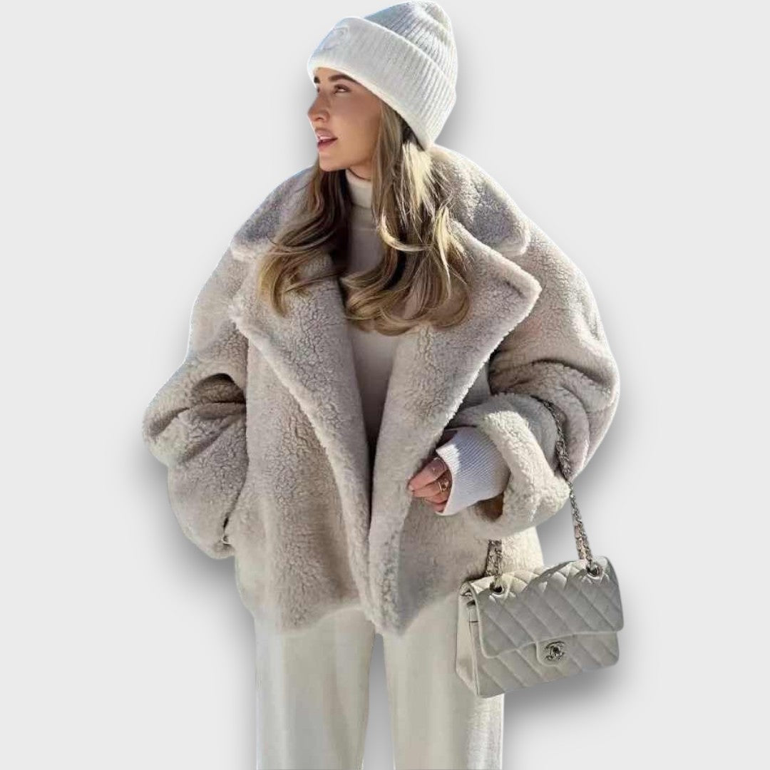 Elvianne – Jacket with a Wide Collar