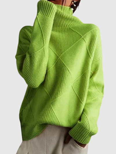 Marceline™ – Warm Textured Knit Sweater