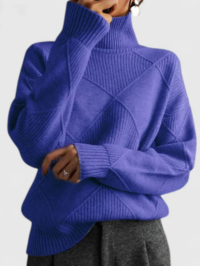 Marceline™ – Warm Textured Knit Sweater