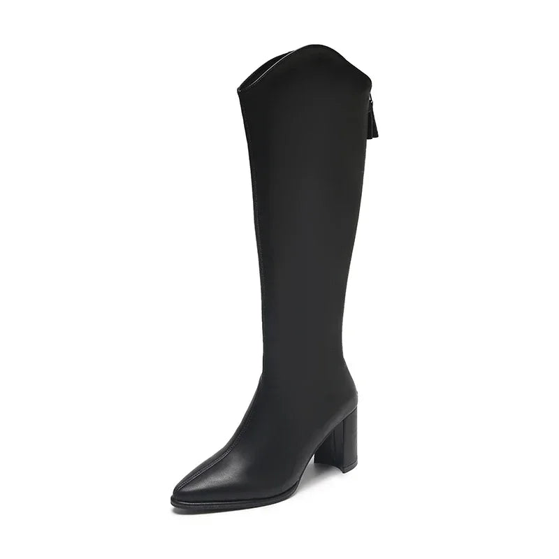 Sarah - Luxe Longline Boots