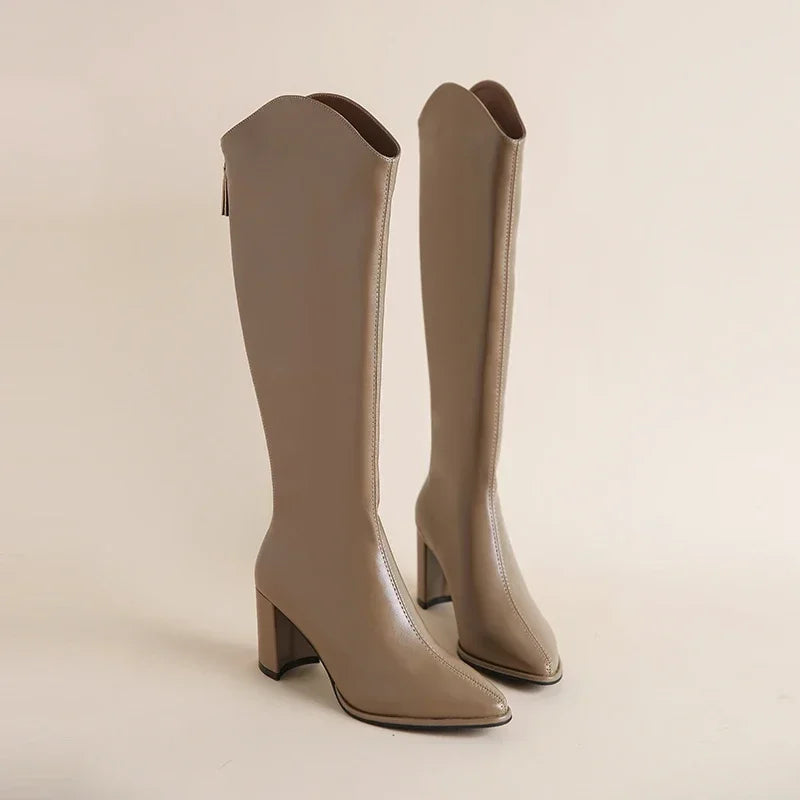 Sarah - Luxe Longline Boots