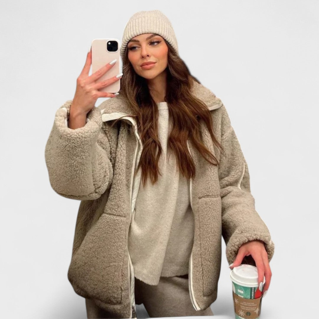 Kaja - Soft Teddy Coat