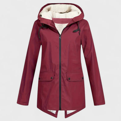 Astrid - Fleece-lined Rain Parka