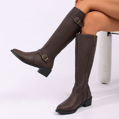 Charlotte - Stylish Knee-High Boots