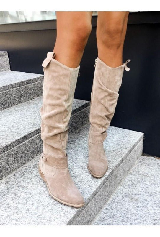 Olivia - Chic Knee-High Boots