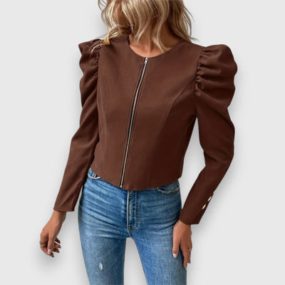 Lucia – Jacket with Balloon Sleeves