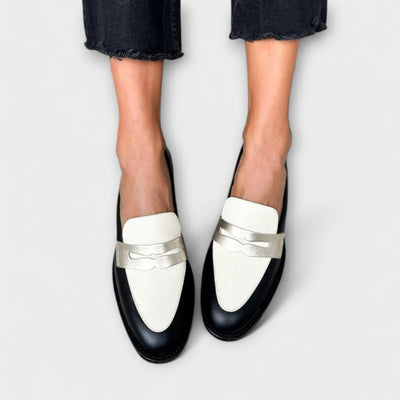 Elizabeth - Chic Black Loafers