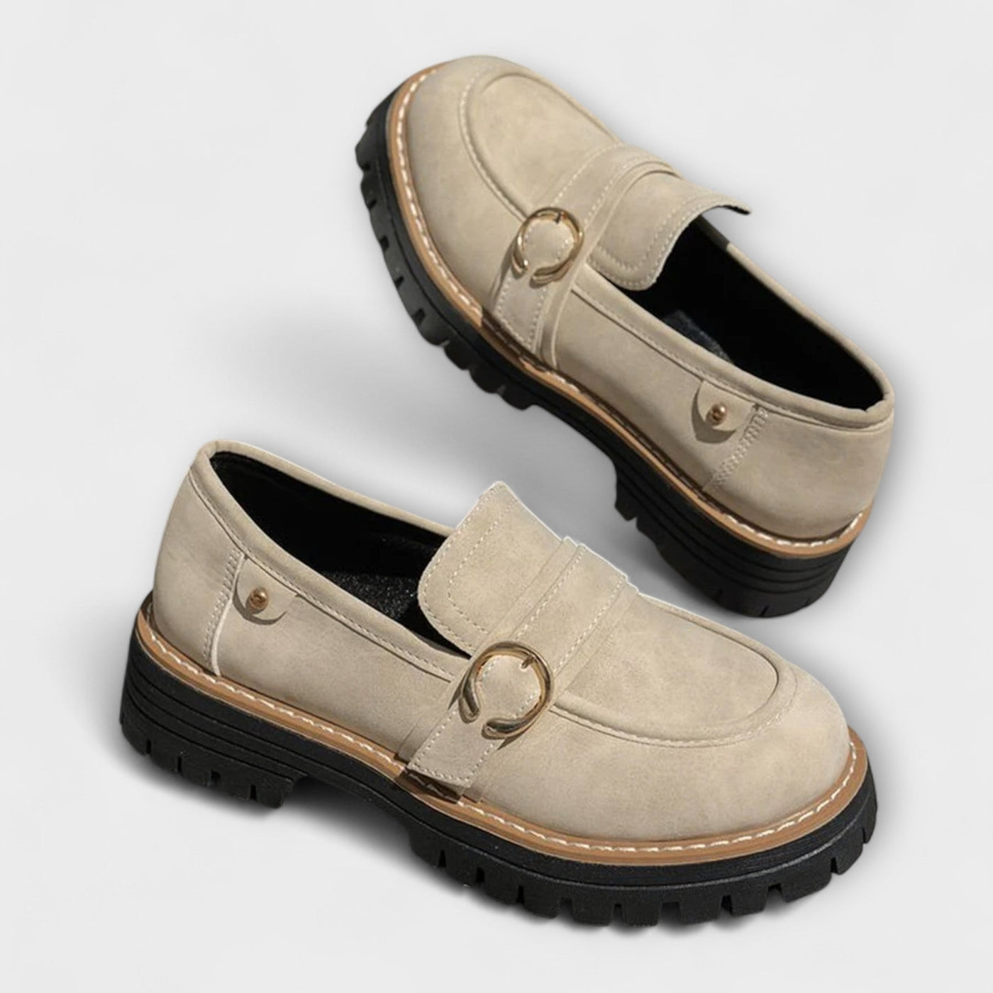 Grace - Comfortable Light Moccasins