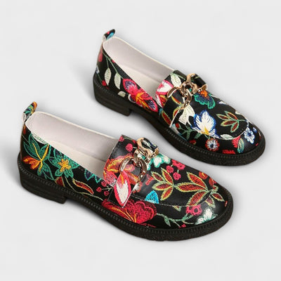Orla™ | Floral Print Moccasins