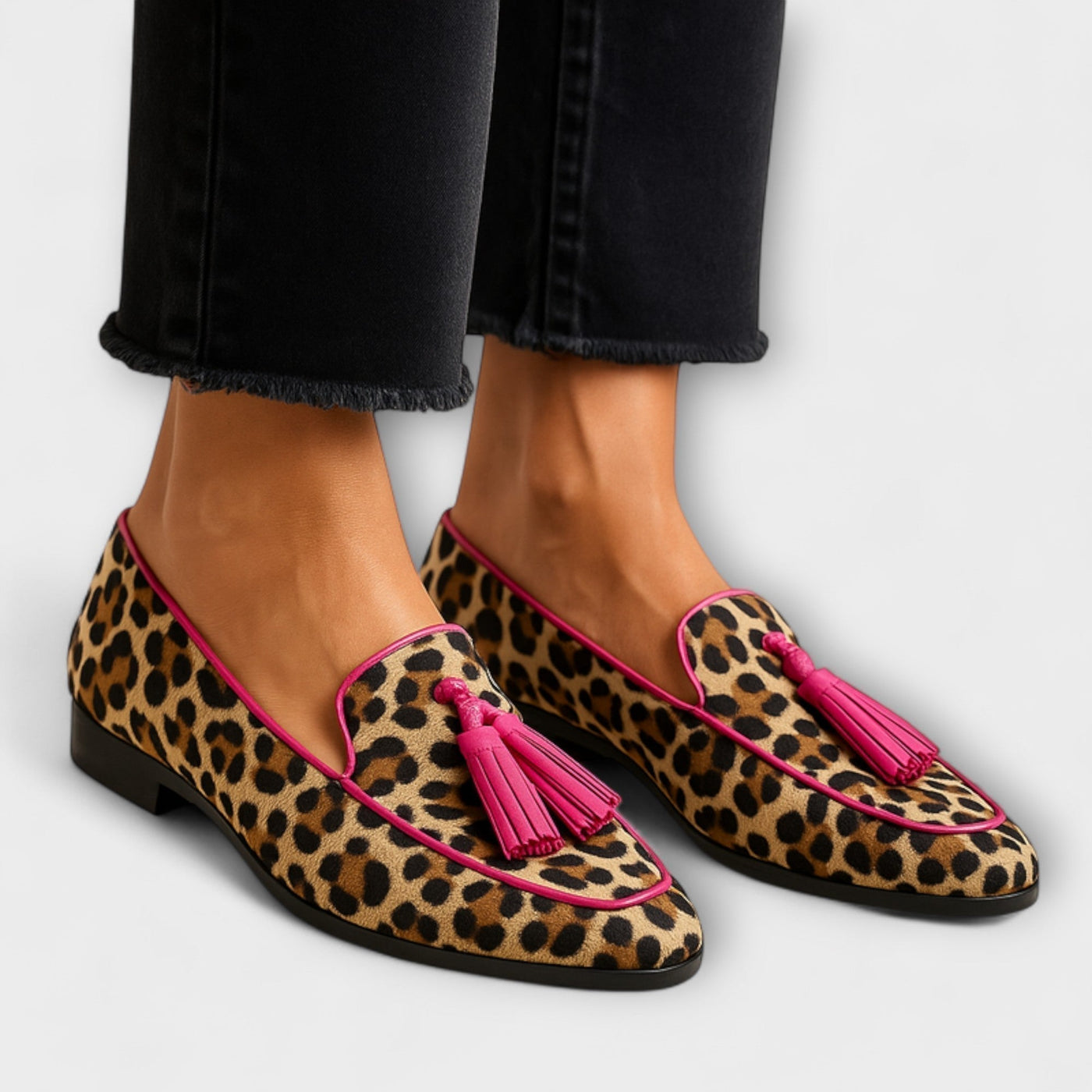 Amelia - Chic Brushstroke Loafers