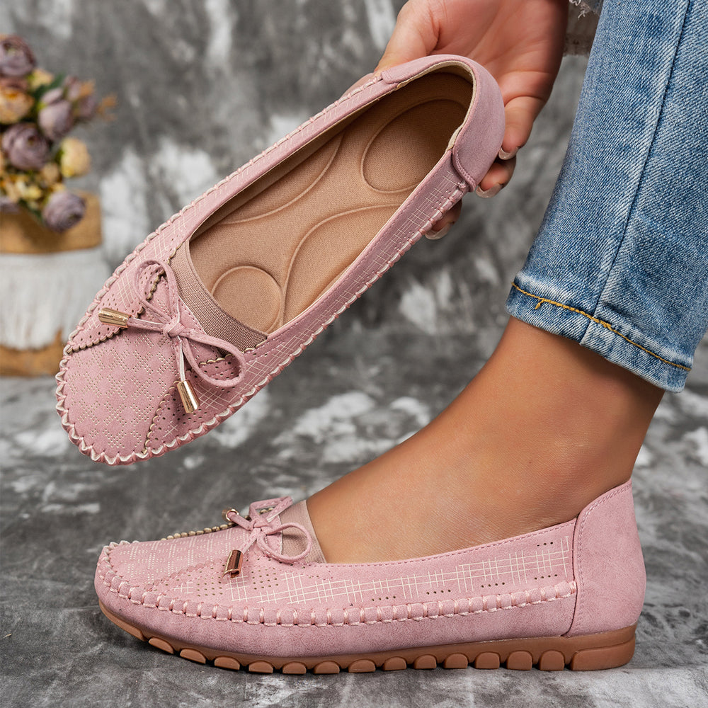 Rosa - Leather orthopedic shoes, lightweight, non-slip