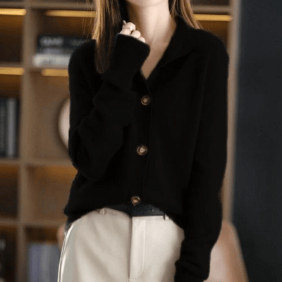 Anny - Luxurious Cashmere Cardigan