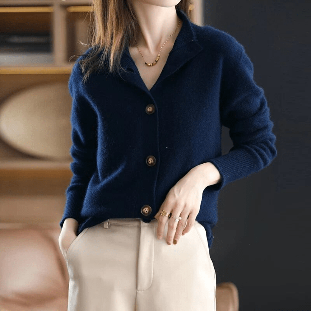 Anny - Luxurious Cashmere Cardigan