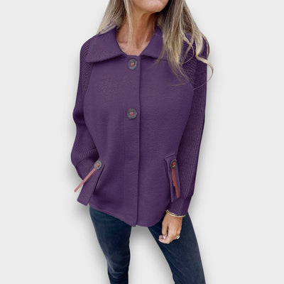 Lunaris – Jacket with Contrast Sleeves