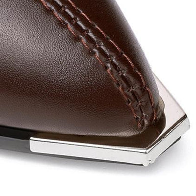 Grace - Chrome Tip Chelsea Boots